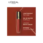 L'Oreal Paris Rouge Signature Matte Liquid Lipstick 129 I Lead (7 g)