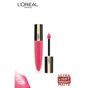L'Oreal Paris Rouge Signature Matte Liquid Lipstick - 128 I Decide (7 g)