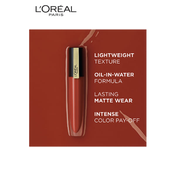L'Oreal Paris Rouge Signature Matte Liquid Lipstick - 128 I Decide (7 g)