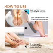 VEGA Large Emery Foot File for Removing Dead Skin & Callus Easily Soft Feet Reusable File (PD-12)