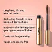 ICONIC LONDON Triple Threat Mascara - Brown (9 ml)
