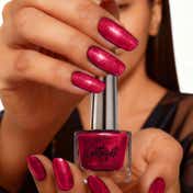 RENEE Glitterati Nail Paint - Glitter Rouge (10 ml)