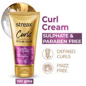 Streax Curls Styling Cream Curl Defining Leave-In (150 g) is Sulphate & Paraben Free