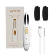 WINSTON Electric Callus Remover for Dead Skin Removal Pedicure Device - White (1 pc)