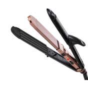 Vega 3 in 1 Keratin Hair Styler- Straightener, Curler & Crimper, Curl & Crimp in Few Min (VHSCC-03)