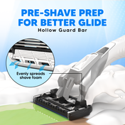 LetsShave Pro 6 World's First 6-Blade Portable Razor for Men