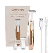 WINSTON Electric Cordless 3 In 1 Body Bikini Eyebrow Trimmer Shaver 42W - Silver (1 pc)