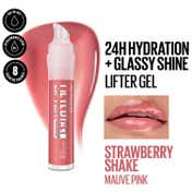 Maybelline New York Lifter Oil In Gel Lip Gloss - Strawberry Shake (6.6 ml)