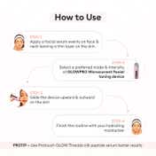 Protouch Glow Pro Microcurrent Facial Toning Device - Blush