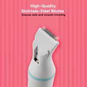 Vega Silk Touch Eyebrow Underarms & Bikini Trimmer for Women (VHBT-01) (141 g)
