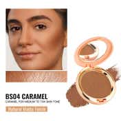 Oulac Sensual Touch Powder Sunkissed Bronzer - BS04 Caramel (10 g)