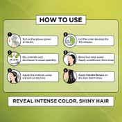 Garnier Color Naturals Creme Riche Hair Color - 4 Brown (70ml+60g)