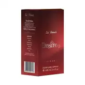 LA' French Desire Eau De Parfum Spray - (100ml)