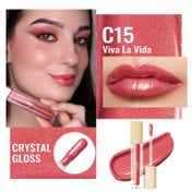 Oulac Crystal Shine Gloss - C15-Vivala Vida (4.5 ml)
