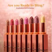 Pilgrim Glitter Lipstick Luxurious 3D Glitter Formula With Matte Finish - 01 Jumeirah Jewel (4.2 g)