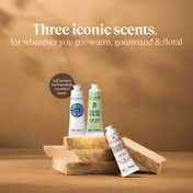 L'Occitane Iconic Hand Cream Trio with Mini EDT (4 pcs)