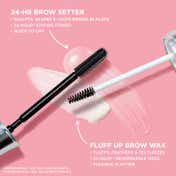 Benefit Cosmetics Fluff Up Brow Wax Mini - White (3 ml)