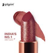 Pilgrim Glitter Lipstick Luxurious 3D Glitter Formula With Matte Finish - 05  Royal Noor (4.2 g)