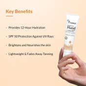 Fixderma Brightening Hand Cream with SPF 50 Hand Moisturizer for Dry, Rough & Itchy Hands (30g)