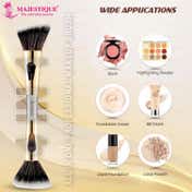 Majestique 4 in 1 Multifunctional Makeup Brush - Golden
