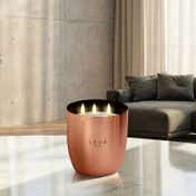 Seva Home Heirloom Large Berries Rose Gold Candle