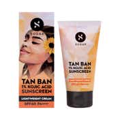 Sugar Cosmetics Tan Ban 1% Kojic Acid Sunscreen SPF60 PA++++ (50 ml)