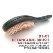 Alan Truman DT01 Detangling Brush - Grey Pink (1 Pc)