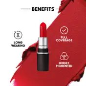 M.A.C Mini Lipstick - Ruby Woo (1.8 g)