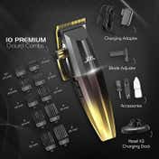 JRL Fresh Fade 2020C Professional Cordless Hair Clipper - Gold