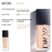 DIOR Forever Skin Wear Blurring Natural Matte Foundation - 24H High Wear - 1N (30 ml)