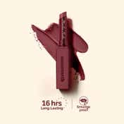 Mamaearth Luxe Matte Long Stay Lipstick with Passion Fruit Oil - Mocha Nude (2 g)