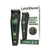 LetsShave Beard, Body & Head Fully Waterproof Trimmer with 20 Settings