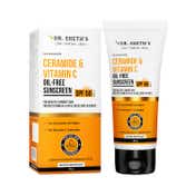 Dr. Sheth's Ceramide & Vitamin C Oil-Free Sunscreen SPF 50+ PA++++ In-Vivo Tested (30g)
