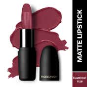Faces Canada Weightless Matte Lipstick, Pigmented and Hydrated Lips - Flamboyant Plum 12 (4.5 g)