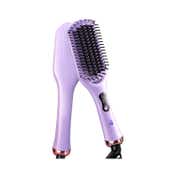 Bombae Pro Ceramic Ionic Hair Straightener Brush - 5X Less Frizz 2X More Volume (1 pc)
