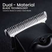 VGR V-298 Hair & Beard Trimmer with 4 Guide Combs 200 Min Runtime 2-Year Warranty - Black