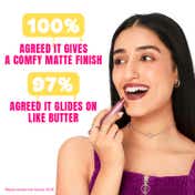 Elle18 Butter Matte Creamy Hydrating Lipstick - Brown Bliss (4 g)