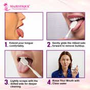 Majestique Soft Silicone Tongue Cleaner for Adults