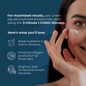 numour I-CONIC LED Eye Mask Future of Eye Care Wrinkle Reduction Relaxation & Radiance