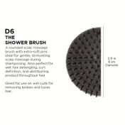 Denman Shampoo Brush D6 - Black