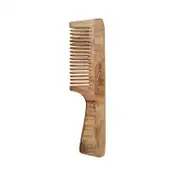Majestique Wooden Wide Tooth Hair Comb