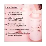 Makeup Revolution Liquid Powder Makeup Serum (19ml)