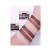 Makeup Revolution Relove Colour Cult Brow Palette - Dark (3.2 g)