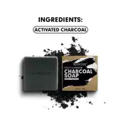 Mancode Charcoal Deep Cleansing Soap - (125g)