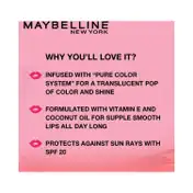 Maybelline New York Baby Lips Color Lip Balm SPF 11 - Pink Lolita (4 g)