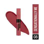 Maybelline New York Sensational Liquid Matte Lipstick - 08 Sensationally Me (7 ml)
