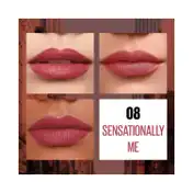 Maybelline New York Sensational Liquid Matte Lipstick - 08 Sensationally Me (7 ml)