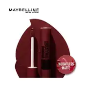 Maybelline New York Sensational Liquid Matte Lipstick - 02 Soft Wine (7 ml)