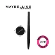 Maybelline New York Lasting Drama Gel Eyeliner With Expert Eyeliner Brush - 01 Blackest Black (2.5 g)