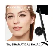 Maybelline New York Lasting Drama Gel Eyeliner With Expert Eyeliner Brush - 01 Blackest Black (2.5 g)